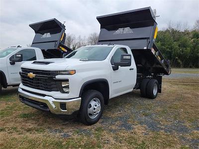New 2024 Chevrolet Silverado 3500 Work Truck Regular Cab 4WD Crysteel Dump Truck for sale #24-1202 - photo 1