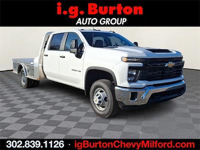 New 2024 Chevrolet Silverado 3500 Work Truck Crew Cab 4WD 9' 4" CM Truck Beds Flatbed Truck for sale #24-1847 - photo 1