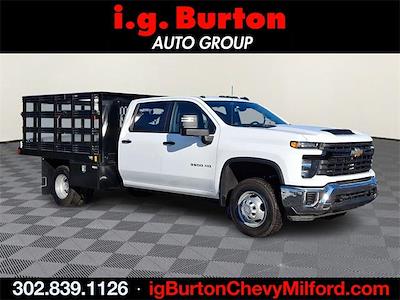 New 2024 Chevrolet Silverado 3500 Work Truck Crew Cab RWD 9' Reading Stake Bed for sale #24-1849 - photo 1