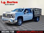 New 2024 Chevrolet Silverado 3500 Work Truck Crew Cab RWD 9' Reading Stake Bed for sale #24-1849 - photo 4