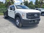 New 2025 Ford F-550 XL Crew Cab 4WD Flatbed Truck for sale #S3105 - photo 1