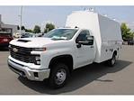 New 2025 Chevrolet Silverado 3500 Work Truck Regular Cab 4WD Enclosed Service Body for sale #400864 - photo 4