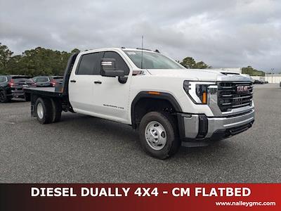 2025 GMC Sierra 3500 Crew Cab 4WD, CM Truck Beds RD Model Flatbed Truck for sale #G11946 - photo 1