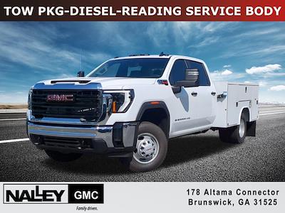 New 2025 GMC Sierra 3500 Crew Cab 4WD Reading SLU108-DW 9' Service Truck for sale #G12577 - photo 1