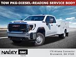 New 2025 GMC Sierra 3500 Crew Cab 4WD Reading SLU108-DW 9' Service Truck for sale #G12577 - photo 1