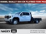 New 2025 GMC Sierra 3500 Pro Crew Cab 4WD 9' 4" CM Truck Beds Steel Flatbed Truck for sale #G12610 - photo 1
