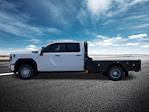 New 2025 GMC Sierra 3500 Pro Crew Cab 4WD 9' 4" CM Truck Beds Steel Flatbed Truck for sale #G12611 - photo 2