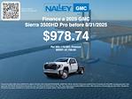 New 2025 GMC Sierra 3500 Pro Crew Cab 4WD 9' 4" CM Truck Beds Steel Flatbed Truck for sale #G12611 - photo 7