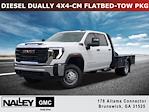New 2025 GMC Sierra 3500 Pro Crew Cab 4WD 9' 4" CM Truck Beds Steel Flatbed Truck for sale #G12616 - photo 1