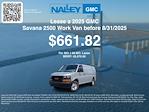 New 2025 GMC Savana 2500 Empty Cargo Van for sale #G12637 - photo 5