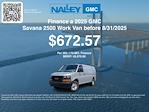 New 2025 GMC Savana 2500 Empty Cargo Van for sale #G12637 - photo 8