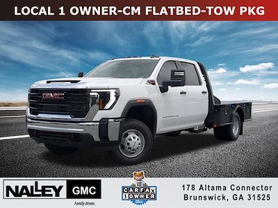 Used 2025 GMC Sierra 3500 Crew Cab Flatbed Truck for sale #G12888A - photo 1