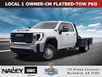 Used 2025 GMC Sierra 3500 Crew Cab Flatbed Truck for sale #G12888A - photo 1