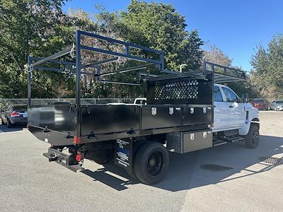 2023 Chevrolet Silverado 5500 Crew Cab DRW 4WD, Premier Truck Center Flatbed Truck for sale #CQ01799 - photo 2