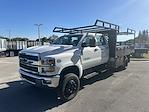 2023 Chevrolet Silverado 5500 Crew Cab DRW 4WD, Premier Truck Center Flatbed Truck for sale #CQ01799 - photo 5