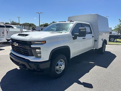 New 2024 Chevrolet Silverado 3500 Work Truck Crew Cab 4WD 8' Reading Enclosed Service Body for sale #CR32841 - photo 1