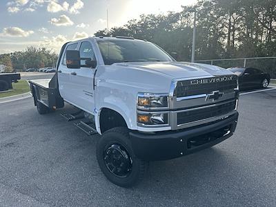 2024 Chevrolet Silverado 5500 Crew Cab DRW 4WD, CM Truck Beds SK Model Flatbed Truck for sale #CR33525 - photo 1