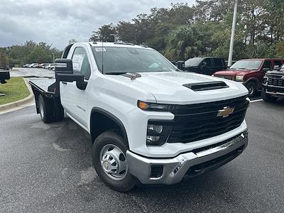 2025 Chevrolet Silverado 3500 Regular Cab RWD, CM Truck Beds RD Model Flatbed Truck for sale #CS35275 - photo 1