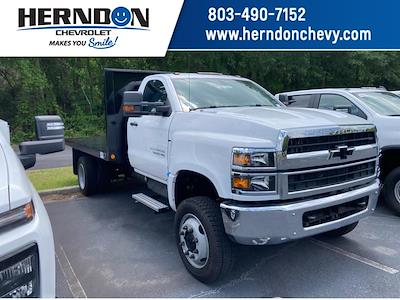 New 2024 Chevrolet Silverado 5500 Work Truck Regular Cab 4WD Flatbed Truck for sale #240848 - photo 1