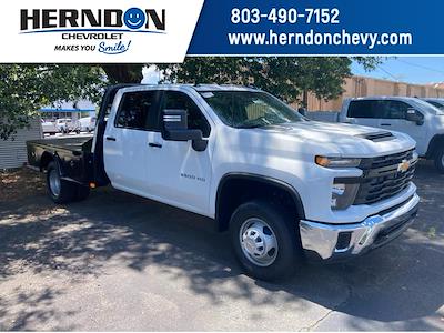 New 2025 Chevrolet Silverado 3500 Work Truck Crew Cab 4WD Flatbed Truck for sale #250037 - photo 1