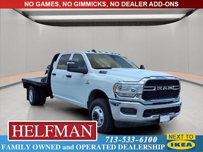 New 2024 Ram 3500 Tradesman Crew Cab 4x4 Flatbed Truck for sale #RG334528 - photo 1