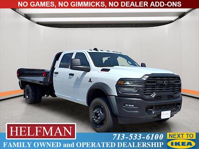 New 2025 Ram 5500 Tradesman Crew Cab 4x4 Flatbed Truck for sale #SG570367 - photo 1