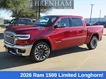 New 2026 Ram 1500 Longhorn Crew Cab for sale #TN172357 - photo 8