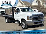 2021 Chevrolet Silverado 5500 Regular Cab DRW RWD Flatbed Truck for sale #24261A - photo 1