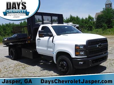 2024 Chevrolet Silverado 5500 Regular Cab DRW 2WD, Monroe Truck Equipment Versa-Line Platform Body Flatbed Dump Truck for sale #24291 - photo 1