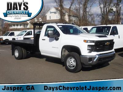 2025 Chevrolet Silverado 3500 Regular Cab 4WD, Flatbed Truck for sale #25102 - photo 1