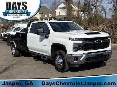 Used 2024 Chevrolet Silverado 3500 Crew Cab Flatbed Truck for sale #25444B - photo 1