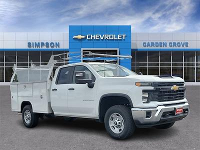 New 2024 Chevrolet Silverado 2500 Work Truck Double Cab 4x4, Harbor Service Truck for sale #F259576 - photo 1