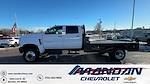 2023 Chevrolet Silverado 5500 Crew Cab DRW 4WD, CM Truck Beds SK Model Flatbed Truck for sale #065854 - photo 7