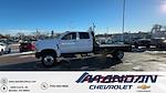 2023 Chevrolet Silverado 5500 Crew Cab DRW 4WD, CM Truck Beds SK Model Flatbed Truck for sale #065854 - photo 3