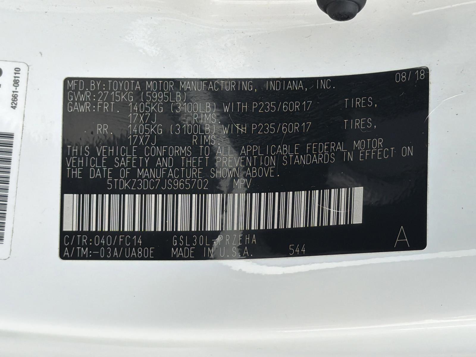 Used 2018 Toyota Sienna - photo 28