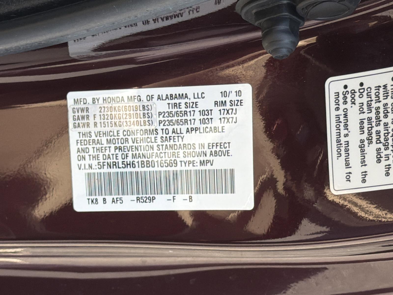 Used 2011 Honda Odyssey - photo 50