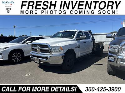 Used 2018 Ram 3500 ST Crew Cab 4WD Flatbed Truck for sale #R3800A - photo 1