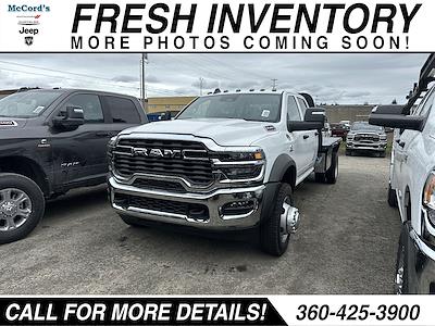 New 2025 Ram 5500 Tradesman Crew Cab 4x4 11' 6" Knapheide Steel Flatbed Truck for sale #R3956 - photo 1
