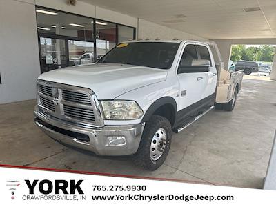 2011 Dodge Ram 3500 Crew Cab DRW 4x4 Flatbed Truck for sale #25161B - photo 1
