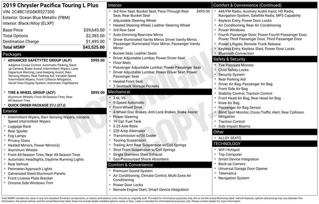 Used 2019 Chrysler Pacifica - photo 15