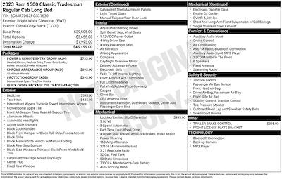 Used 2023 Ram 1500 Classic - photo 1