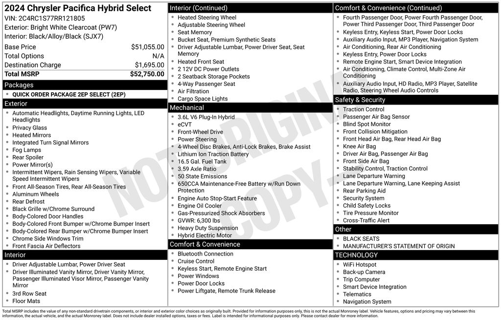 Used 2024 Chrysler Pacifica - photo 15