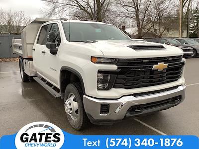 New 2024 Chevrolet Silverado 3500 Work Truck Crew Cab 4x4 Crysteel Dump Truck for sale #M11040 - photo 1