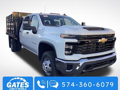 2024 Chevrolet Silverado 3500 Crew Cab DRW 4WD Monroe Truck Equipment Stake Bed for sale #M11957 - photo 1