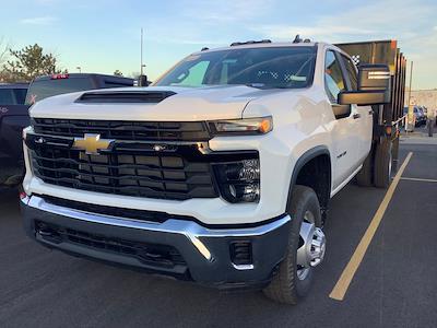 New 2024 Chevrolet Silverado 3500 Work Truck Crew Cab 4x4 9' Monroe Truck Equipment Flatbed Truck for sale #M11957 - photo 1