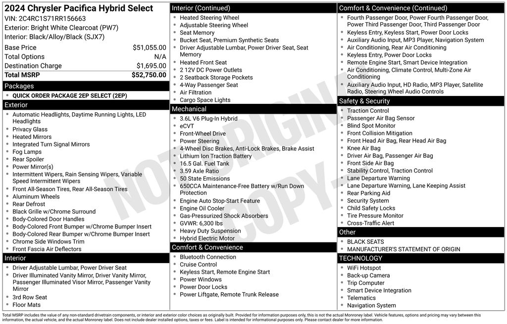 Used 2024 Chrysler Pacifica - photo 14