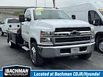 2020 Chevrolet Silverado 5500 Regular Cab DRW RWD Flatbed Truck for sale #D240472A - photo 1