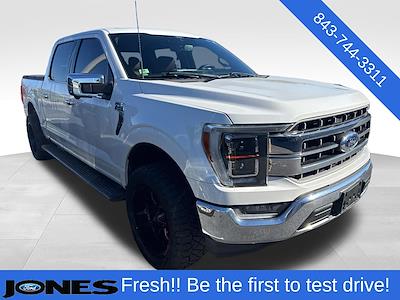 Used 2021 Ford F-150 Lariat SuperCrew Cab for sale #JMFC85462 - photo 1