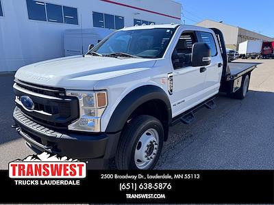 2022 Ford F-550 Crew Cab DRW 4x4 Flatbed Truck for sale #92L2704 - photo 1