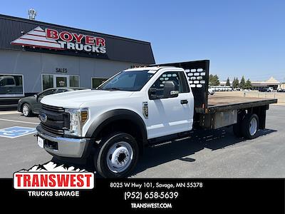 2019 Ford F-550 Regular Cab DRW 4x2 Flatbed Truck for sale #92S2744 - photo 1